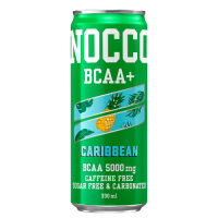 NOCCO BCAA+ Caribbean Ananás a žltý grep 330 ml