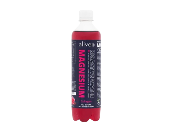 AliveR bioaktívna voda Kolagén s príchuťou ibišteka a limetky 500 ml