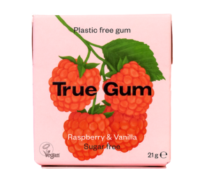 True Gum žuvačka - Malina & Vanilka 21g